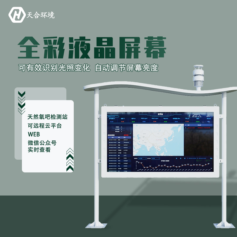 “空氣維生素”還可改善兒童智力？全彩屏負(fù)氧離子檢測站產(chǎn)品介紹~